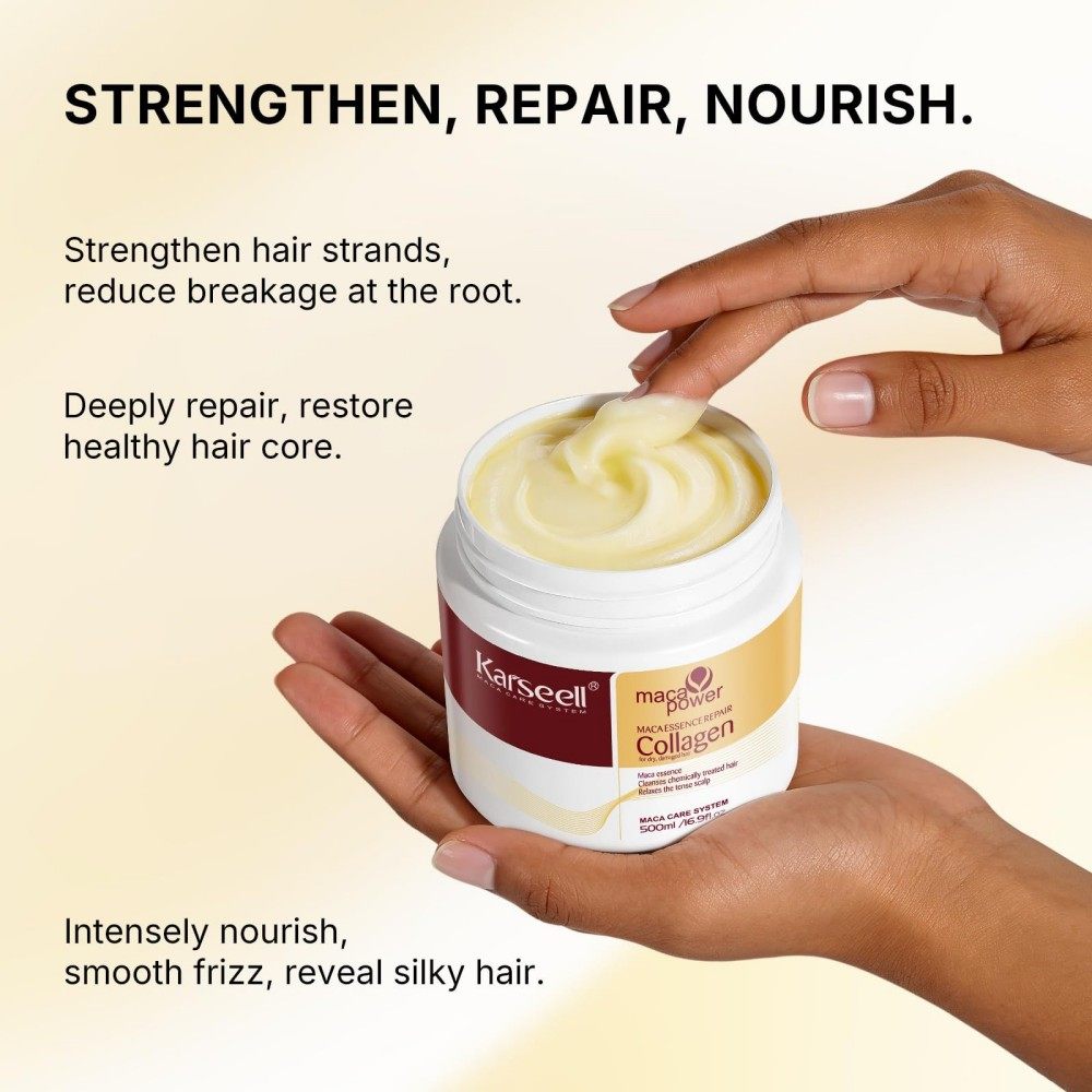 Karseell Collagen Hair Treatment And Power Shampoo
